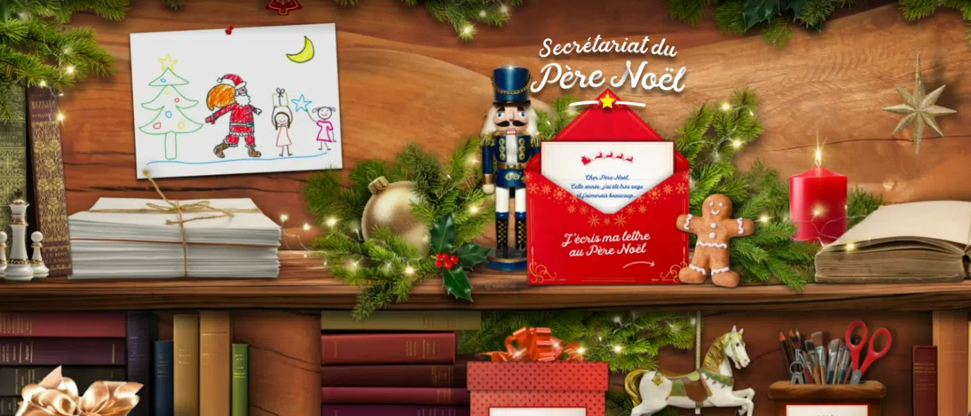 Le Père Noël est prêt à recevoir votre lettre