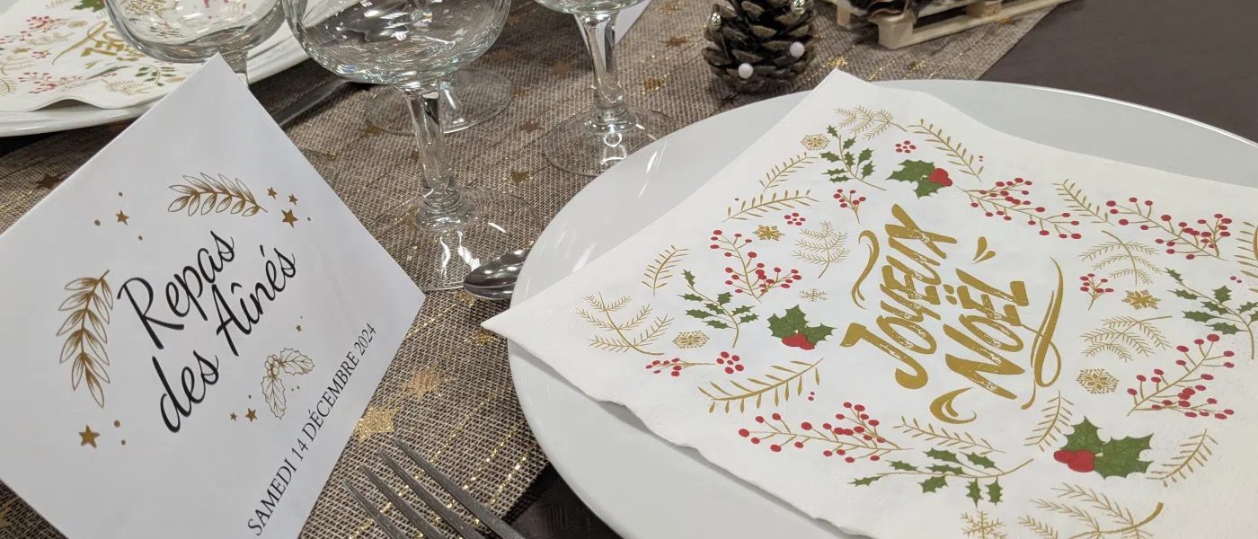 C'était le repas intergénératioNoël de Villequiers