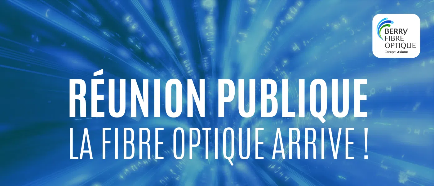 Réunion publique pour l'arrivée de la fibre à Villequiers