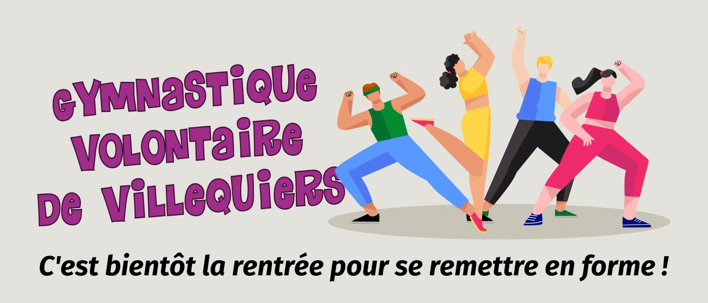 C'est la rentrée pour la gymnastique volontaire de Villequiers