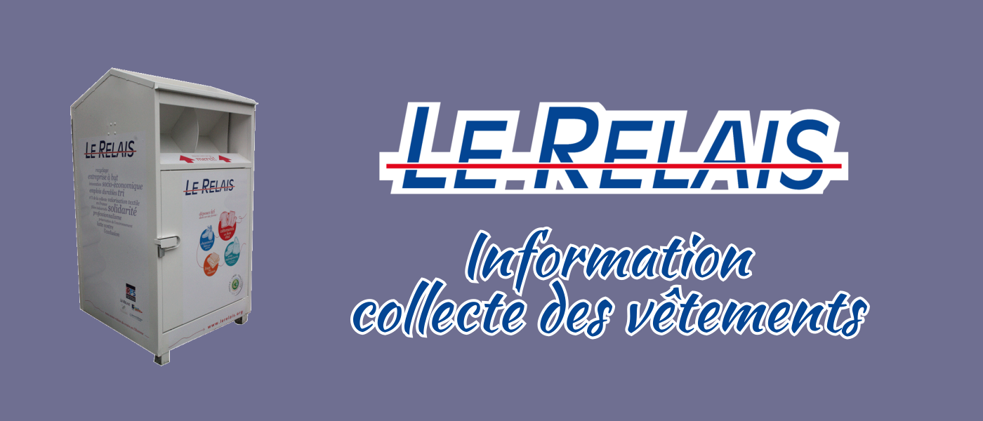 Arrêt temporaire de la collecte des vêtements