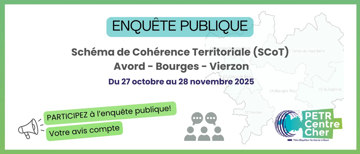 Enquête publique concernant le Schéma de Cohérence Territoriale