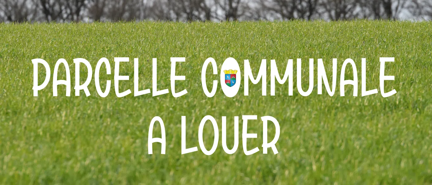 Parcelle Communale à louer
