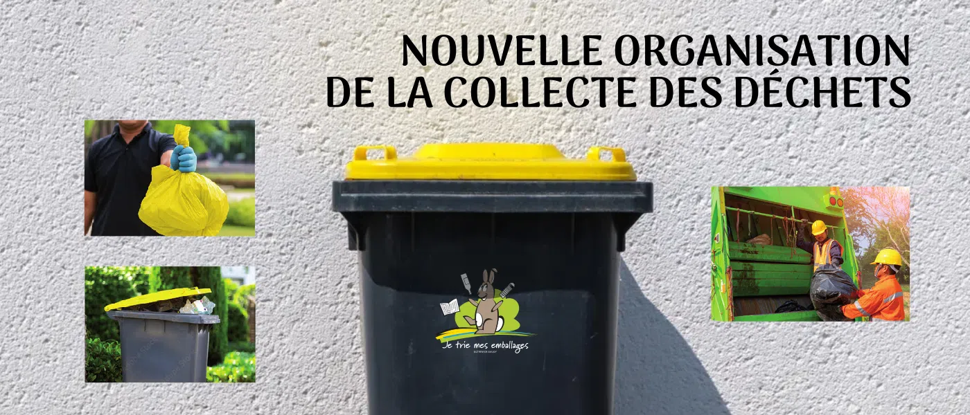Nouvelle organisation de la collecte des déchets en 2026