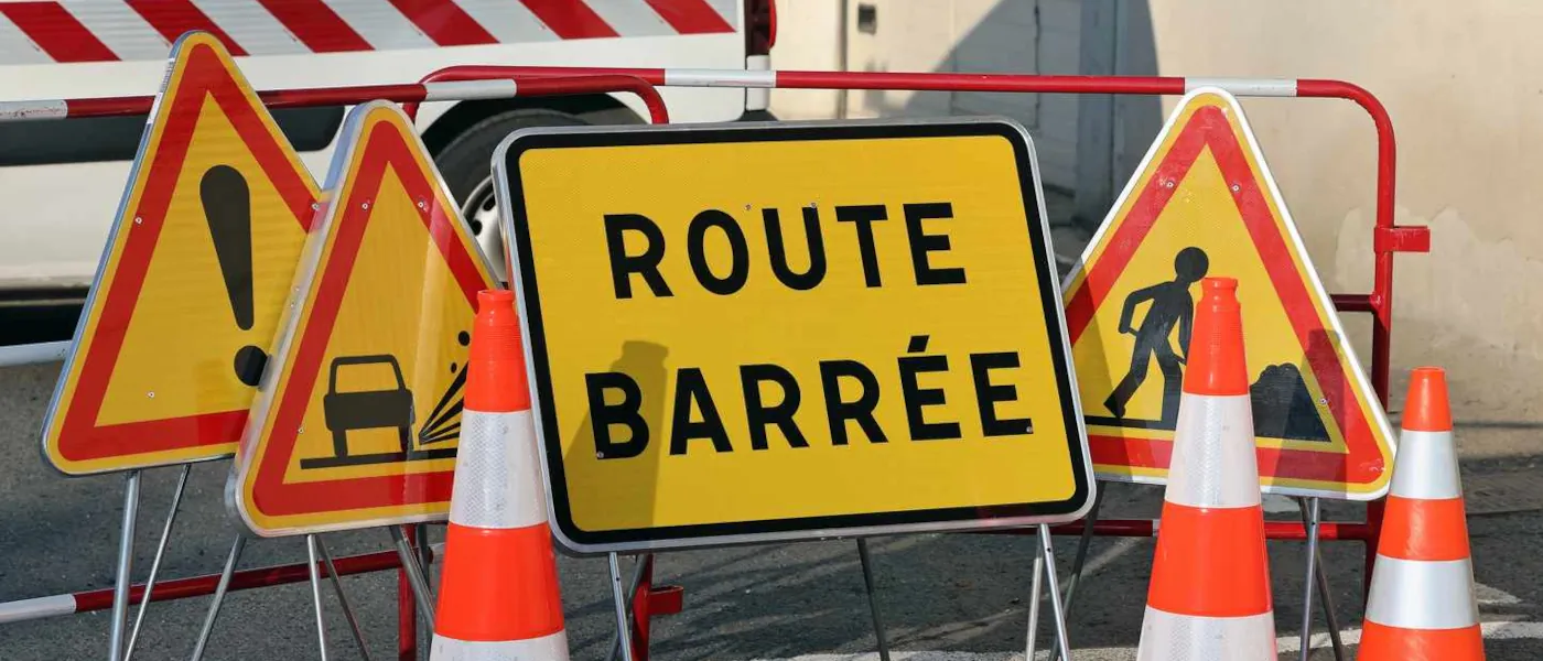 Information travaux sur la route de Couy (RD72)