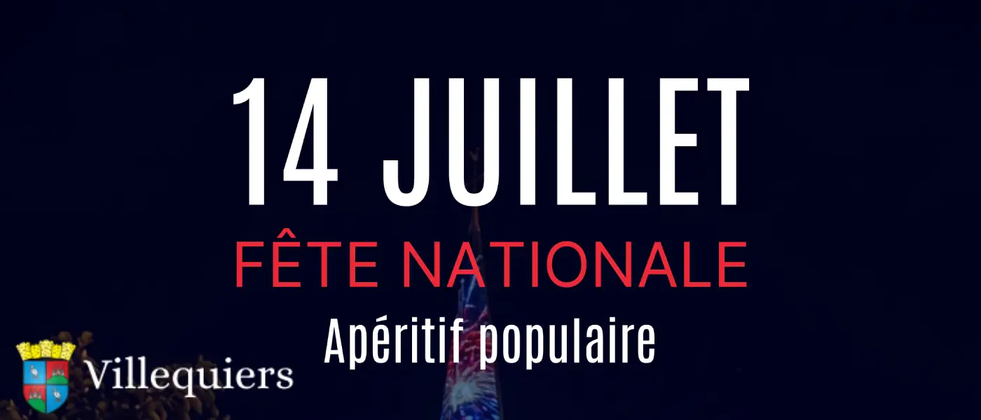 Fêtons le 14 juillet ensemble