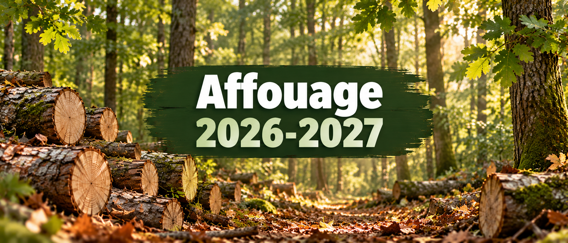 Affouage 2026-2027 – Information aux habitants