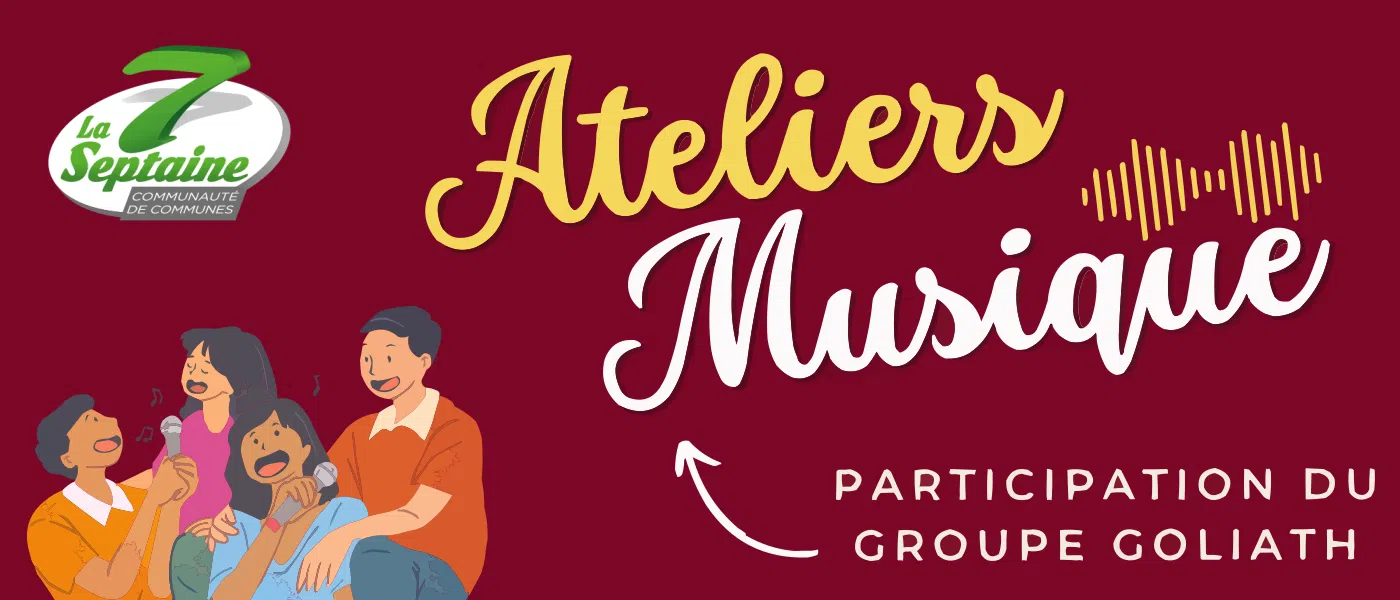 Ateliers musique pour les jeunes de 11 à 17 ans