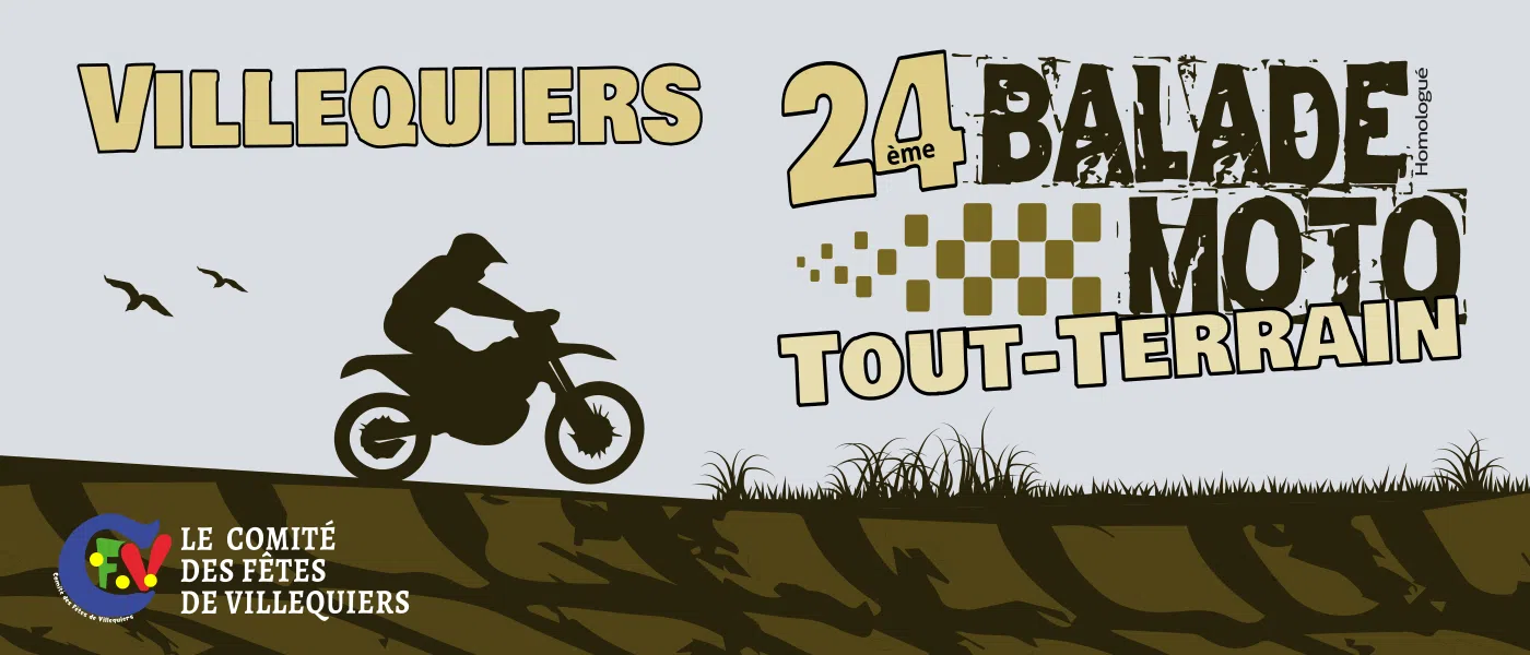 Balade moto/quad tout-terrain à Villequiers