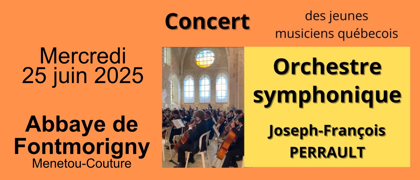Concert à l'abbaye de Fontmorigny