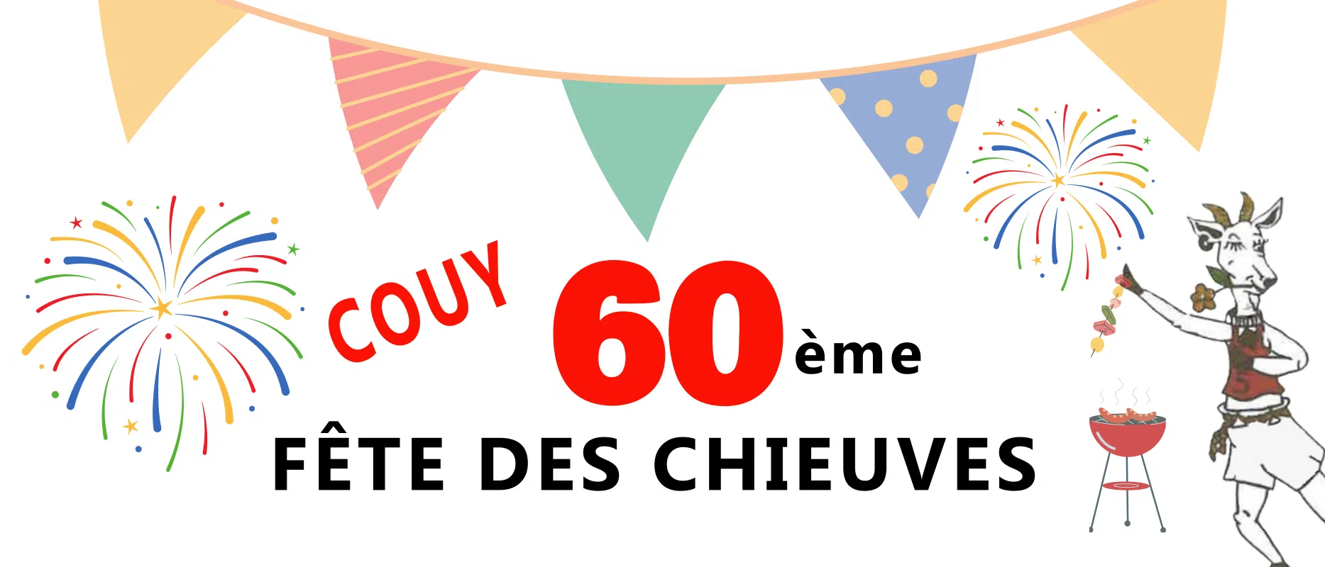 Fête des chieuves à Couy, c'est la 60ème édition
