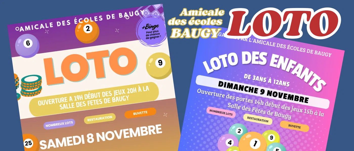Week-end loto à Baugy