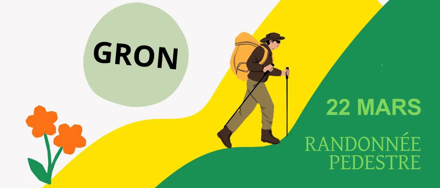 Randonnée pedestre à Gron