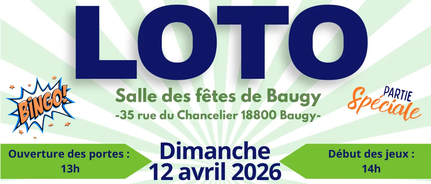 LOTO au profit d'un séjour scolaire intergénérationnel