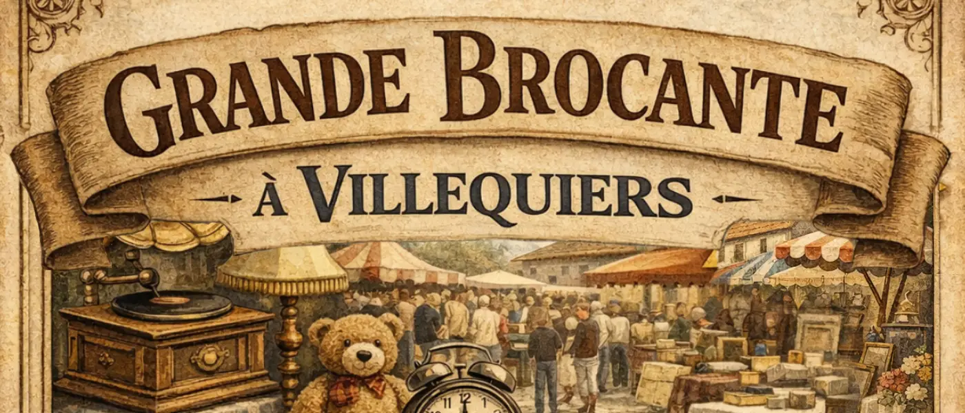 Grande brocante de Villequiers
