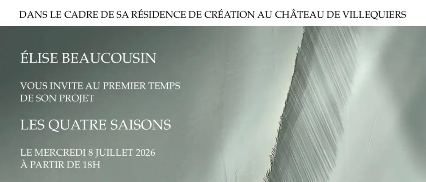 LES QUATRE SAISONS - premier temps de la résidence de création d’Élise Beaucousin