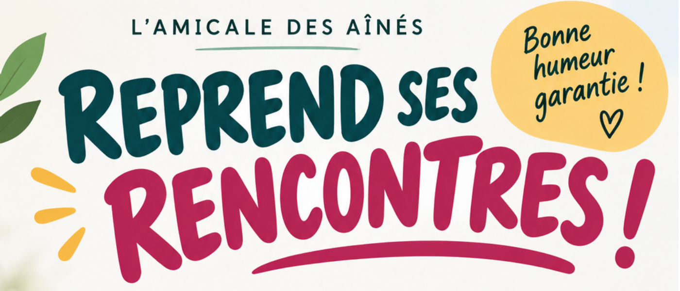 L’Amicale des Aînés reprend ses rencontres !